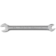 Proto Satin Open-End Wrench - 1/4″ × 5/16″ - Exact Industrial Supply