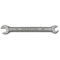 Proto Black Oxide Open-End Wrench - 5/16″ × 3/8″ - Exact Industrial Supply