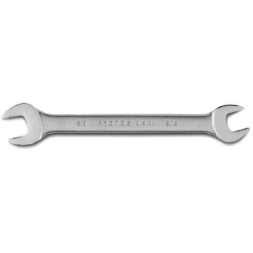 Proto Satin Open-End Wrench - 9/16″ × 5/8″ - Exact Industrial Supply