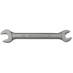 Proto Black Oxide Open-End Wrench - 11/16″ × 3/4″ - Exact Industrial Supply
