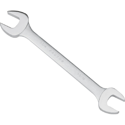 Proto Satin Open-End Wrench - 11/16″ × 25/32″ - Exact Industrial Supply
