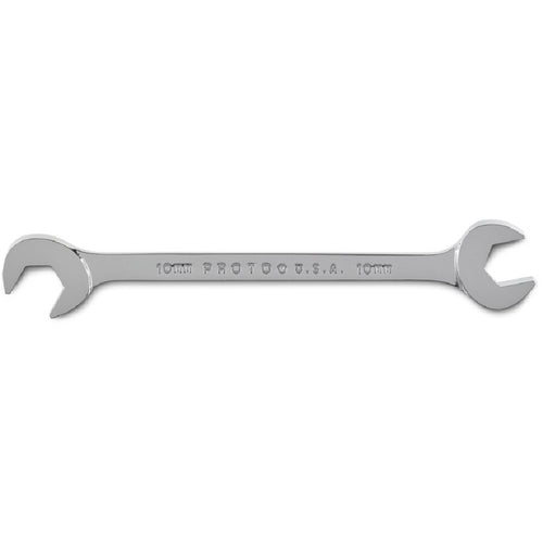 Proto Full Polish Metric Angle Open End Wrench 10 mm - Exact Industrial Supply