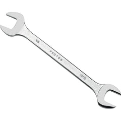 Proto Extra Thin Satin Open-End Wrench - 7/16″ × 1/2″ - Exact Industrial Supply