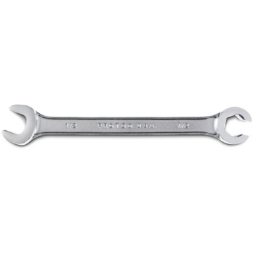 ‎Proto Satin Combination Flare Nut Wrench 1/2″ - 6 Point - Exact Industrial Supply