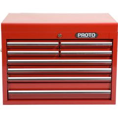 Proto® 440SS 27" Top Chest - 8 Drawer, Blue - Exact Industrial Supply