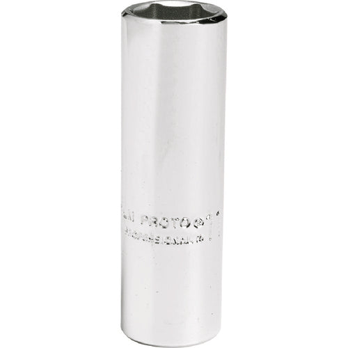 ‎Proto 1/4″ Drive Deep Socket 4 mm - 6 Point - Exact Industrial Supply