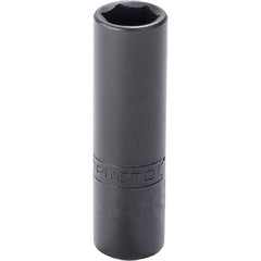 ‎Proto 1/4″ Drive Black Oxide Deep Socket 5/16″ - 6 Point - Exact Industrial Supply