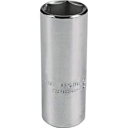 ‎Proto 1/4″ Drive Deep Socket 1/2″ - 6 Point - Exact Industrial Supply
