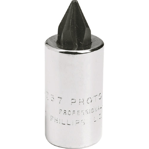 Proto 1/4″ Drive Phillips Screwdriver Bit Socket - # 2 - Exact Industrial Supply