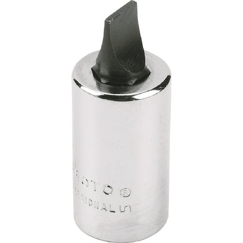 ‎Proto 1/4″ Drive Slotted Screwdriver Bit Socket - 1/4″ - Exact Industrial Supply