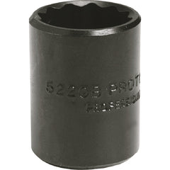 ‎Proto 3/8″ Drive Black Oxide Socket 1″ - 12 Point - Exact Industrial Supply
