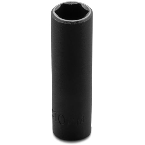 ‎Proto 1/4″ Drive Deep Impact Socket 10 mm - 6 Point - Exact Industrial Supply