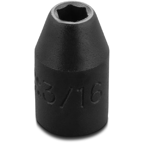 ‎Proto 1/4″ Drive Impact Socket 9/16″ - 6 Point - Exact Industrial Supply