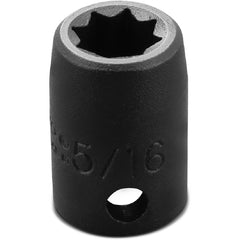 ‎Proto 3/8″ Drive Impact Socket 5/16″ - 8 Point - Exact Industrial Supply