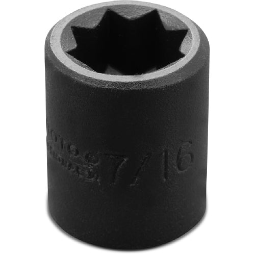 ‎Proto 3/8″ Drive Impact Socket 7/16″ - 8 Point - Exact Industrial Supply