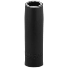 ‎Proto 1/2″ Drive Deep Impact Socket 9/16″ - 12 Point - Exact Industrial Supply