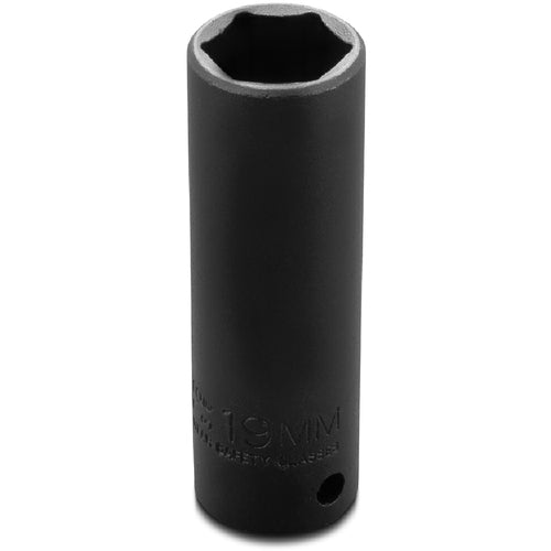 ‎Proto 1/2″ Drive Thin Wall Deep Impact Socket 15 mm - 6 Point - Exact Industrial Supply