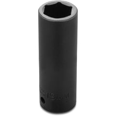 ‎Proto 1/2″ Drive Deep Impact Socket 25 mm - 6 Point - Exact Industrial Supply