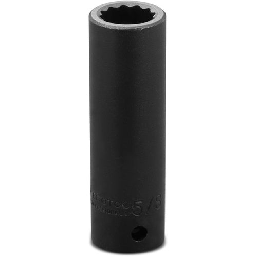 ‎Proto 1/2″ Drive Deep Impact Socket 5/8″ - 12 Point - Exact Industrial Supply