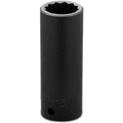 ‎Proto 1/2″ Drive Deep Impact Socket 13/16″ - 12 Point - Exact Industrial Supply