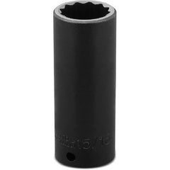 ‎Proto 1/2″ Drive Deep Impact Socket 15/16″ - 12 Point - Exact Industrial Supply