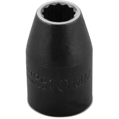 ‎Proto 1/2″ Drive Thin Wall Impact Socket 10 mm - 12 Point - Exact Industrial Supply