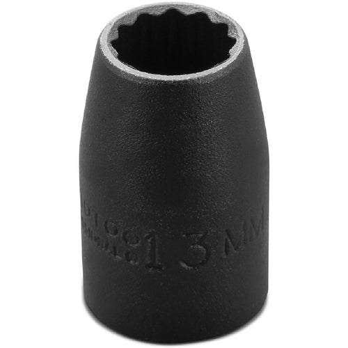 ‎Proto 1/2″ Drive Thin Wall Impact Socket 13 mm - 12 Point - Exact Industrial Supply