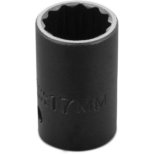 ‎Proto 1/2″ Drive Thin Wall Impact Socket 17 mm - 12 Point - Exact Industrial Supply