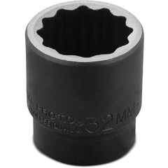 ‎Proto 1/2″ Drive Thin Wall Impact Socket 32 mm - 12 Point - Exact Industrial Supply