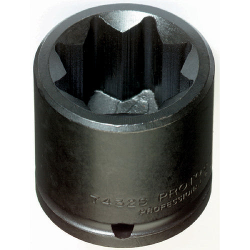 ‎Proto 1/2″ Drive Impact Socket 1″ - 8 Point - Exact Industrial Supply