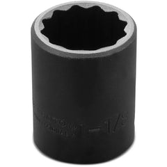 ‎Proto 1/2″ Drive Impact Socket 1-1/8″ - 12 Point - Exact Industrial Supply