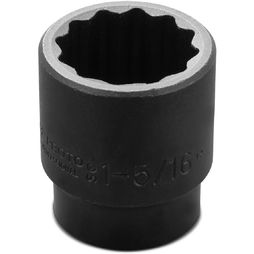 ‎Proto 1/2″ Drive Impact Socket 1-5/16″ - 12 Point - Exact Industrial Supply