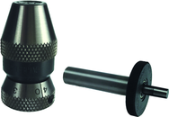 0 - 1/16" Capacity - 0JT Mount - Micro Drill Adapter w/ Keyless Chuck - Exact Industrial Supply