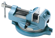 Swivel Machine Vise - Model #18402- 4" Jaw Width - Exact Industrial Supply