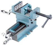 Cross Slide Vise - 6" Jaw Width - Exact Industrial Supply