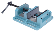 Low-Profile Drill Press Vise - 8" Jaw Width - Exact Industrial Supply