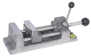 Cam Action Drill Press Vise - SV-8" Jaw Width - Exact Industrial Supply