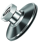 3/4-10 LEVELING PAD SWIVELS 6 DEGRE - Exact Industrial Supply