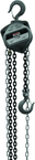 S90-050-15, 1/2-Ton Hand Chain Hoist with 15' Lift - Exact Industrial Supply