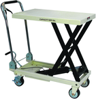 SLT-660F, Scissor Lift Table With Folding Handle - Exact Industrial Supply