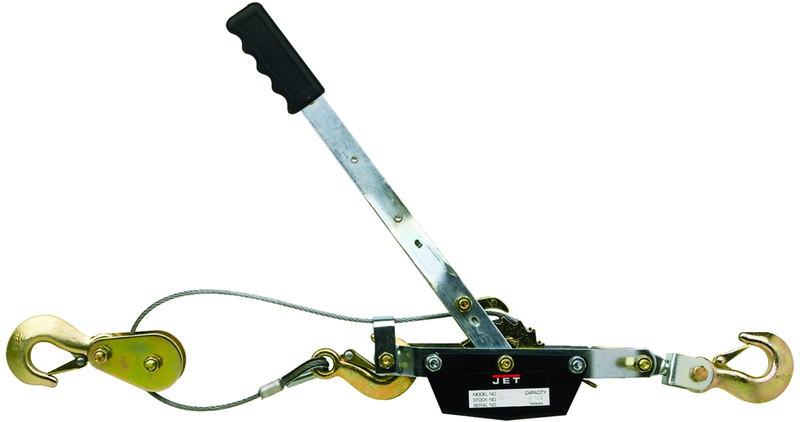 JCP-4, 4-Ton Cable Puller With 6' Lift - Exact Industrial Supply