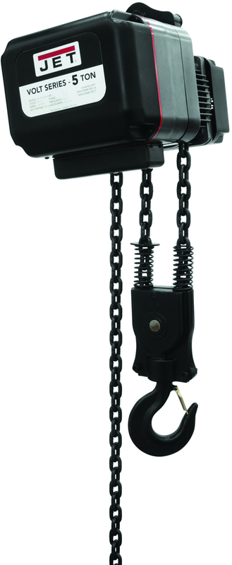 5AEH-34-15, 5-Ton VFD Electric Hoist 3-Phase with 15' Lift - Exact Industrial Supply