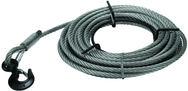 WR-75A WIRE ROPE 5/16X66' WITH HOOK - Exact Industrial Supply
