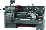 GH-1660ZX; 16" x 60" Large Spindle Bore Lathe; 7-1/2HP 230V/460V 3PH Prewired 230V Lathe; Newall DP700 DRO; Collet Closer - Exact Industrial Supply