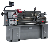 GHB-1340A Lathe With Newall DP500 DRO With Taper Attachment and Collet Closer - Exact Industrial Supply