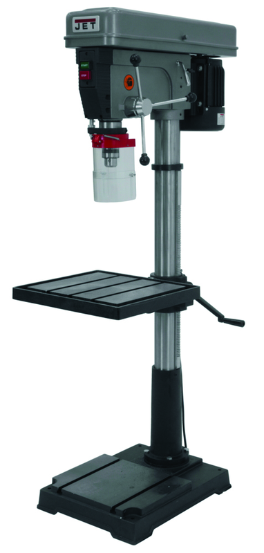 20" Floor Model Drill Press - 1 HP; 115V - Exact Industrial Supply