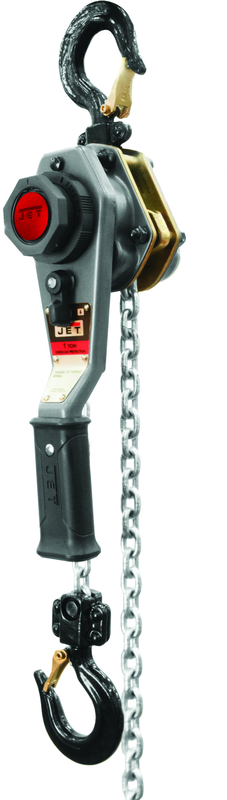 JLH Series 1 Ton Lever Hoist, 10' Lift with Overload Protection - Exact Industrial Supply