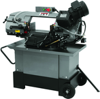 HVBS-710SG, 7" x 10-1/2" Mitering Horizontal/Vertical Geared Head Bandsaw 115/230V, 1PH - Exact Industrial Supply