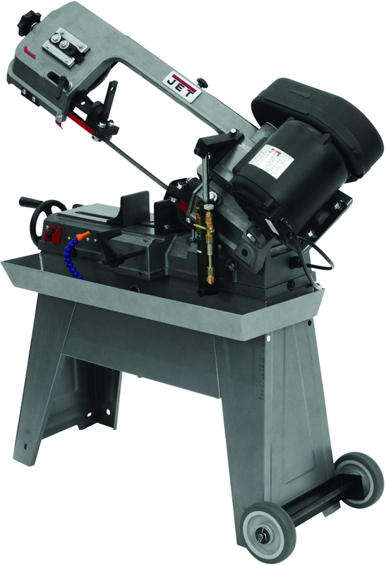 J-3130, 5" x 8" Horizontal Bandsaw 115V, 1PH - Exact Industrial Supply