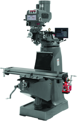 JTM-4VS Mill With Newall DP700 DRO and X- Axis Powerfeed - Exact Industrial Supply
